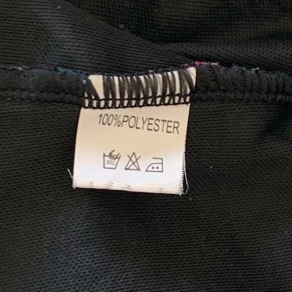 Floral Embroidered Black Mini Skirt High Waist Mini Short Boho Skirt - Picture 11 of 12